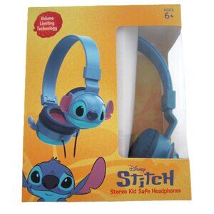Stitch Kid Headphones Stereo Safe Volume reduced to ensure safe listening NEW